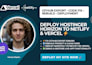 deploy hostinger horizon to netlify vercel rebuild fix github code export error